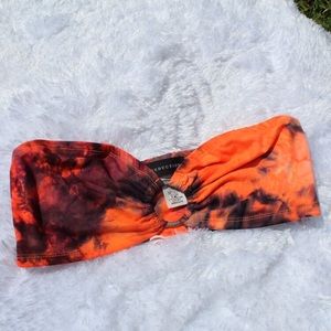 BANDEAU TIE DYE TOP
